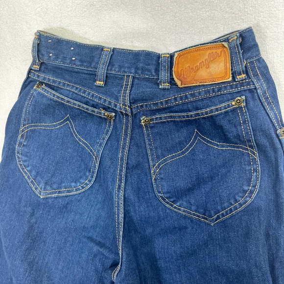 Wrangler Vintage No Fault Denim Straight Leg Jeans Mens 26/34 USA Work Farm 1648 - Picture 1 of 10
